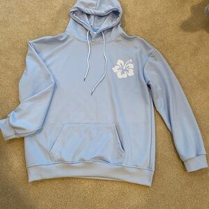 Blue Beachy Hoodie
